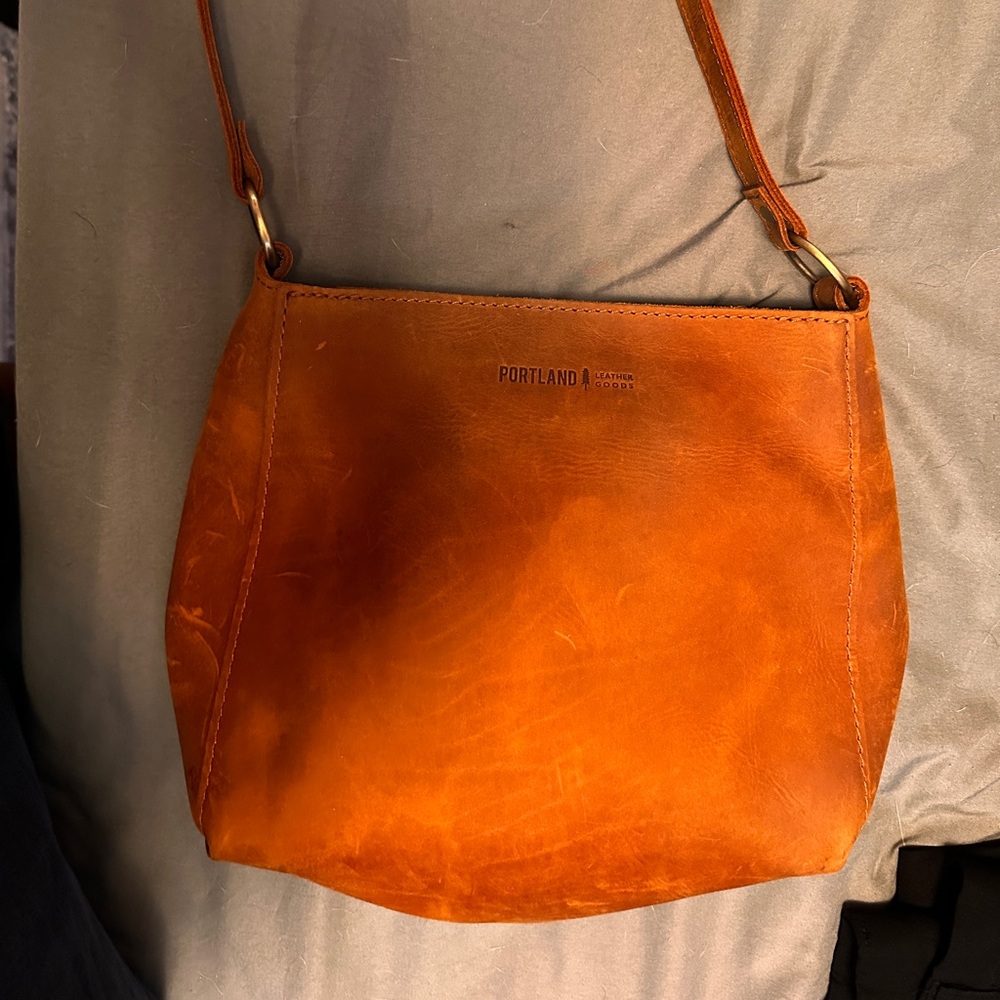 Portland leather goods purse